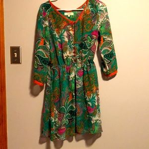 Dress size small, just above knee